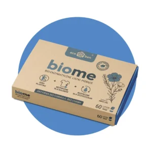 Feuilles de lessive BioMe : lessive bio-enzymatique pour le linge
