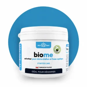 BioMe Starter Care : activateur pour micro-stations et fosses septiques, 300 g