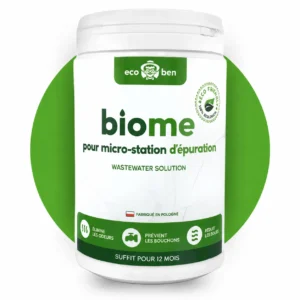 BioMe Wastewater Solution : bactéries pour micro-station d'épuration