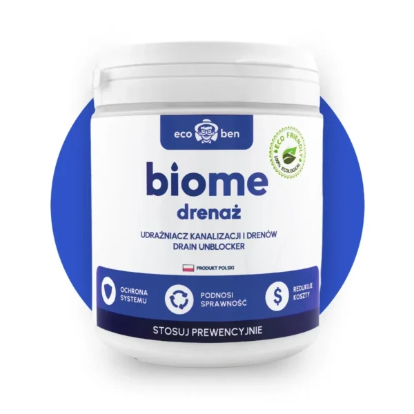 BioMe Drain Unblocker : déboucheur biologique pour drains d'épandage, 600 g