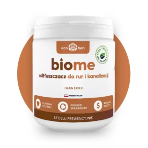 BioMe Drain Easer : dégraissant biologique pour canalisations, 300 g