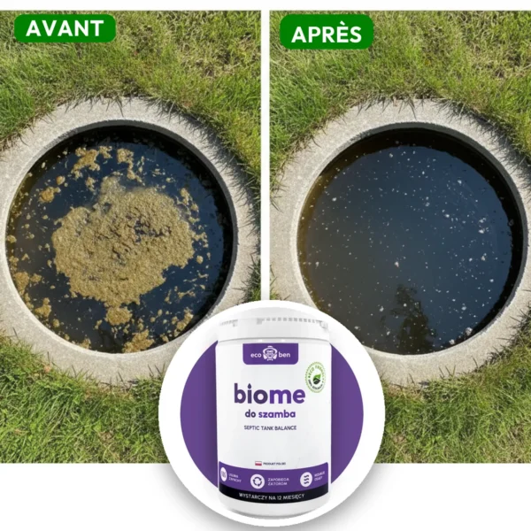 BioMe Septic Tank Balance : bactéries pour fosse septique