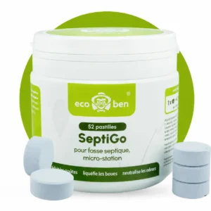 Pastilles SeptiGo pour fosse septique et micro-station